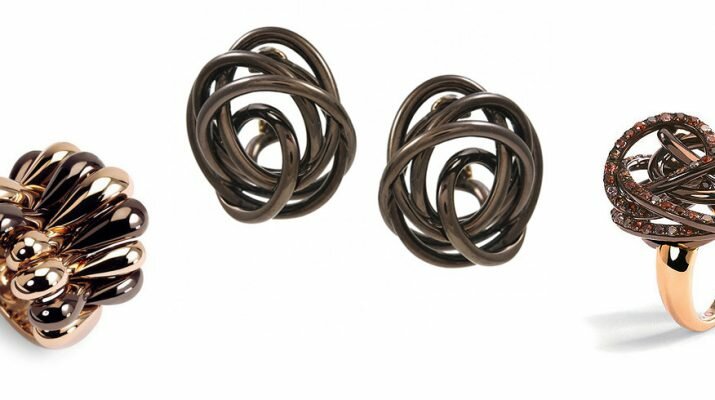 Joias da coleção Browny Brown Gold - Grisogono