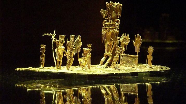 Balsa Muisca, um dos símbolos de Eldorado