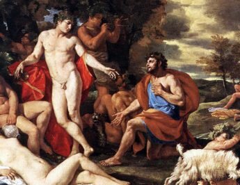 Midas e Baco - Nicolas Poussin 1629-30
